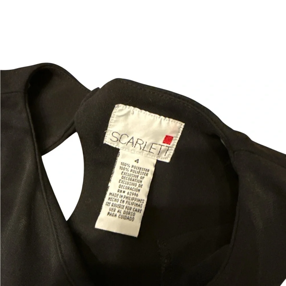 Scarlett Elegant Black Attire Maxi Dress - Picture 3 of 6